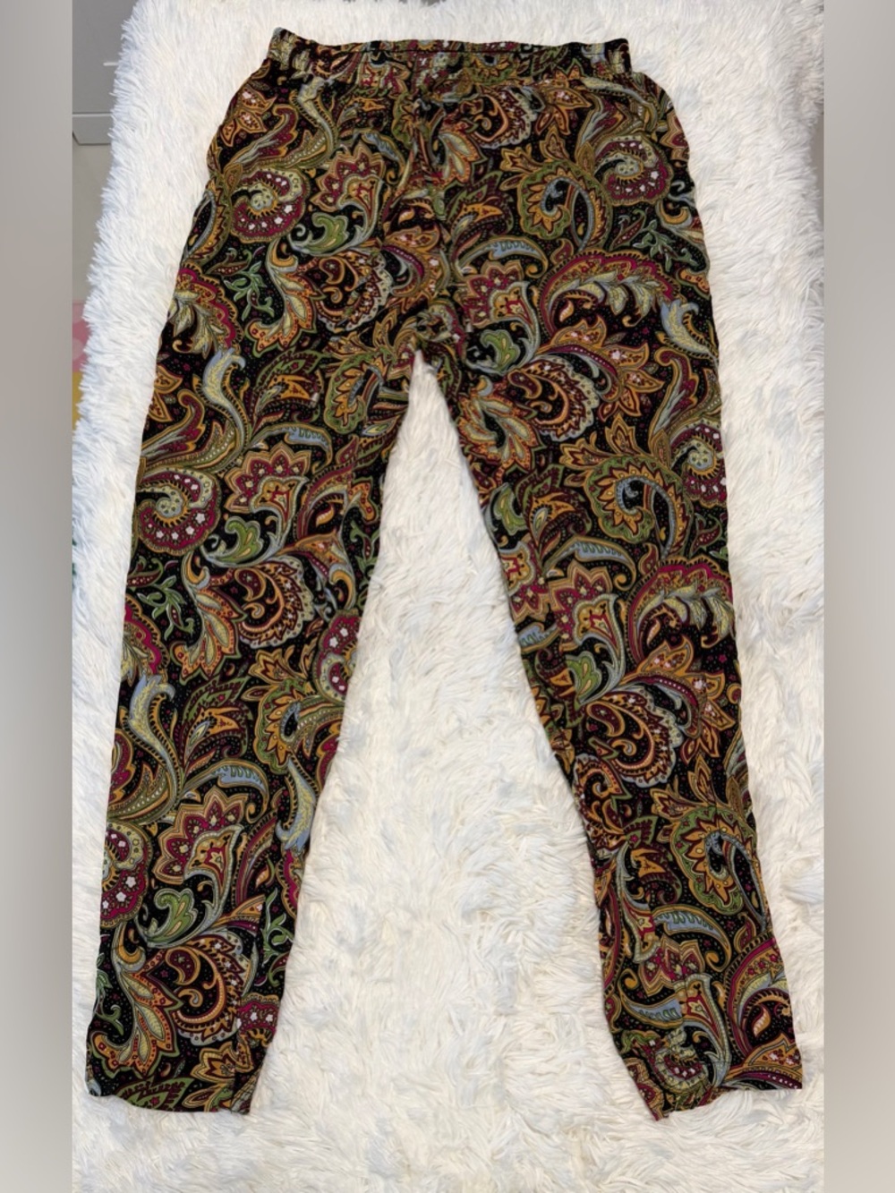 Paisley Skinny Jeans - Multicolor